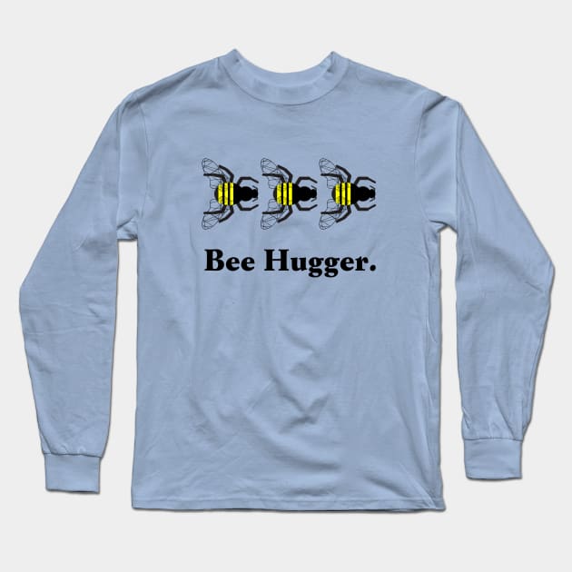 bee hugger Long Sleeve T-Shirt by amigaboy